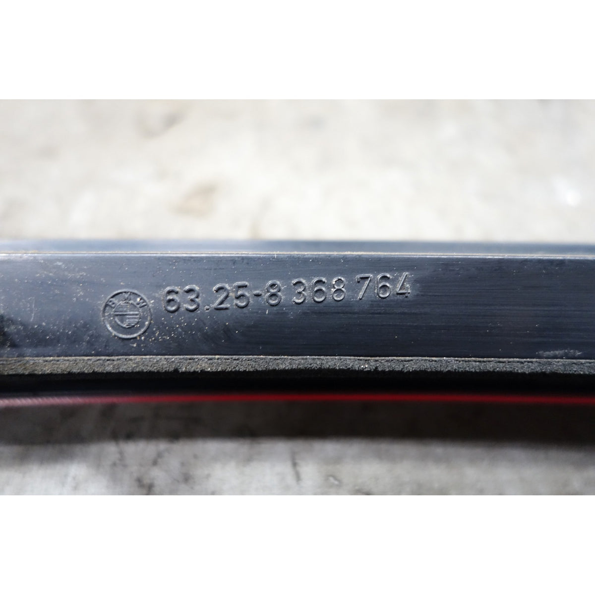 DAMAGED 2000-2005 BMW E36 3-Series Touring Rear Third Break Light Red OEM