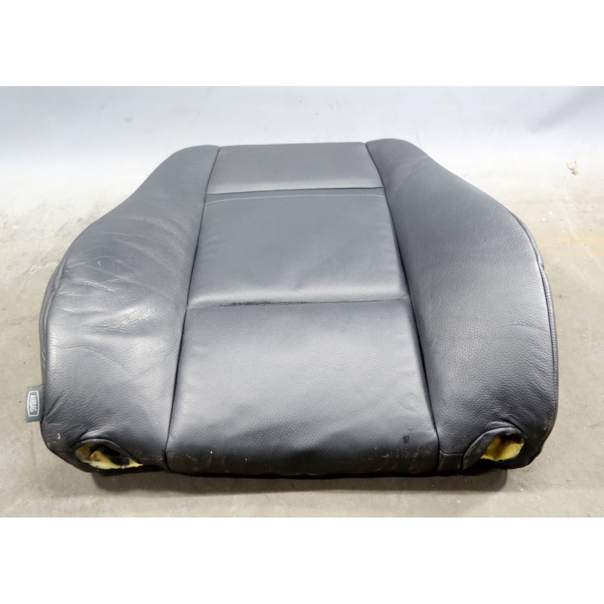 07-09 BMW E92 3-Series Coupe Basic Right Seat Backrest Cushion Black Leather OE