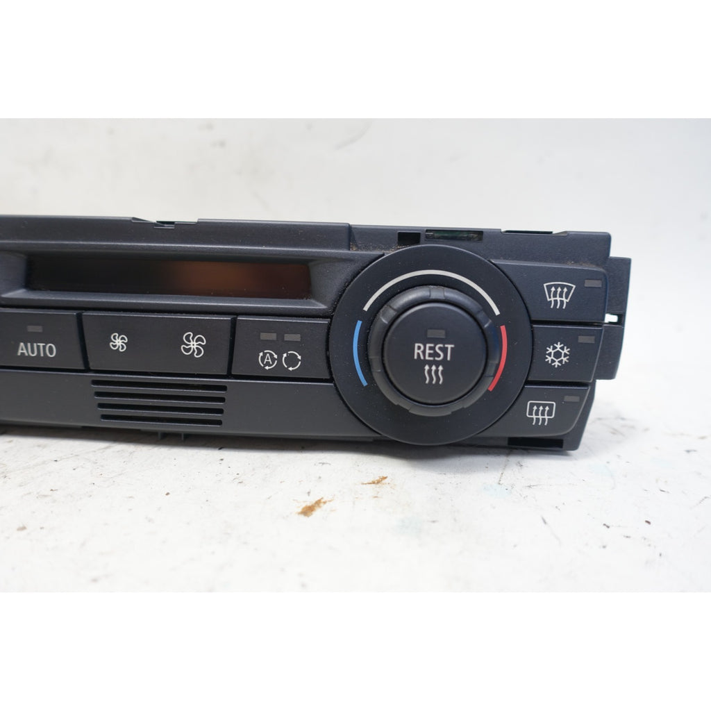 2006 BMW E90 E91 3-Series Automatic Climate Control Panel Early Black Knobs OEM