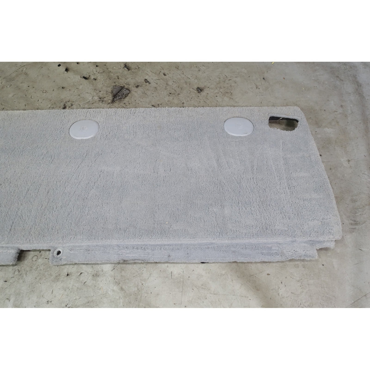 1999-2003 BMW E39 5-Series Touring Trunk Boot Front Floor Carpet Panel Grey OEM