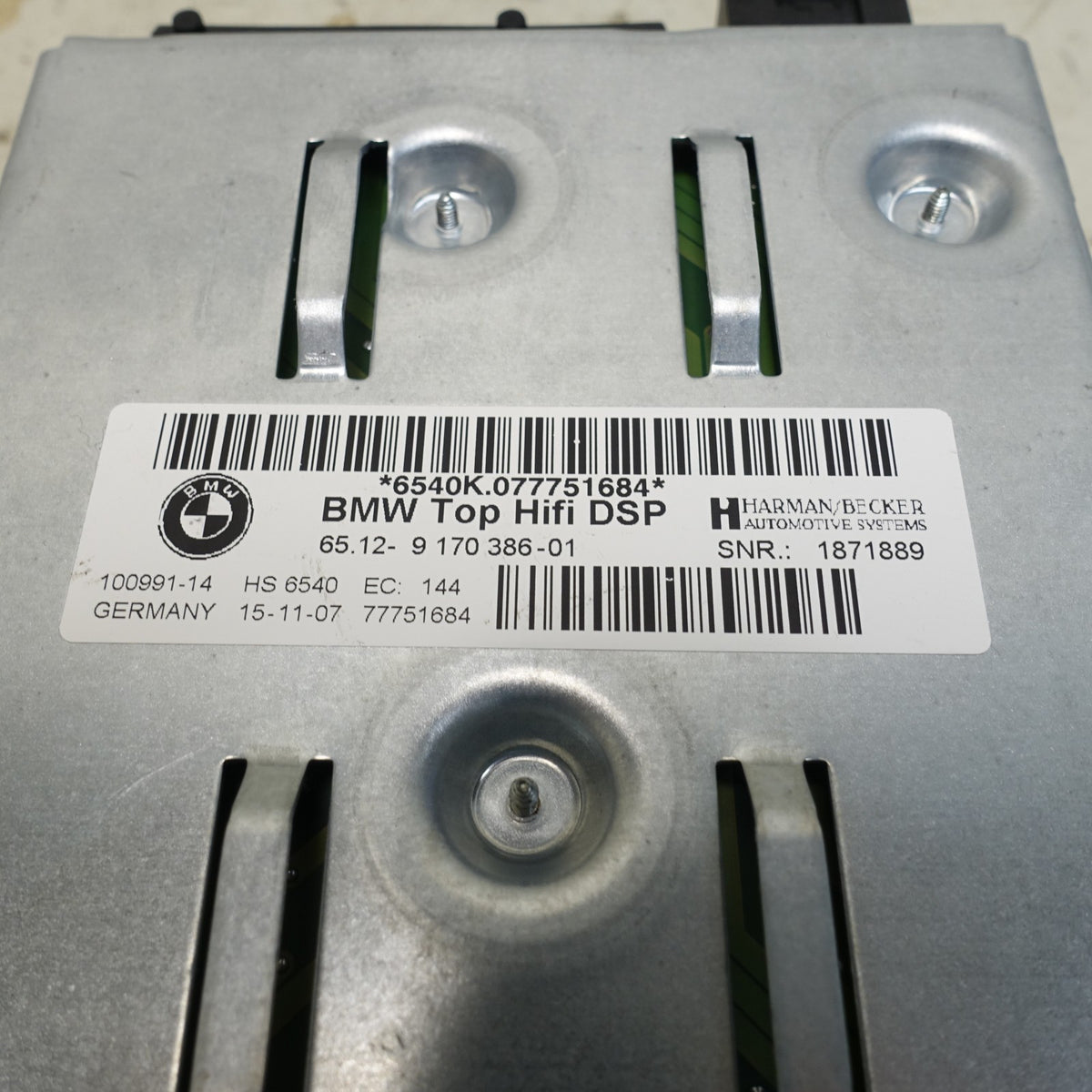06-07 BMW E90 3-Series E60 E63 Factory HiFi Professional DSP Stereo Amplifier OE