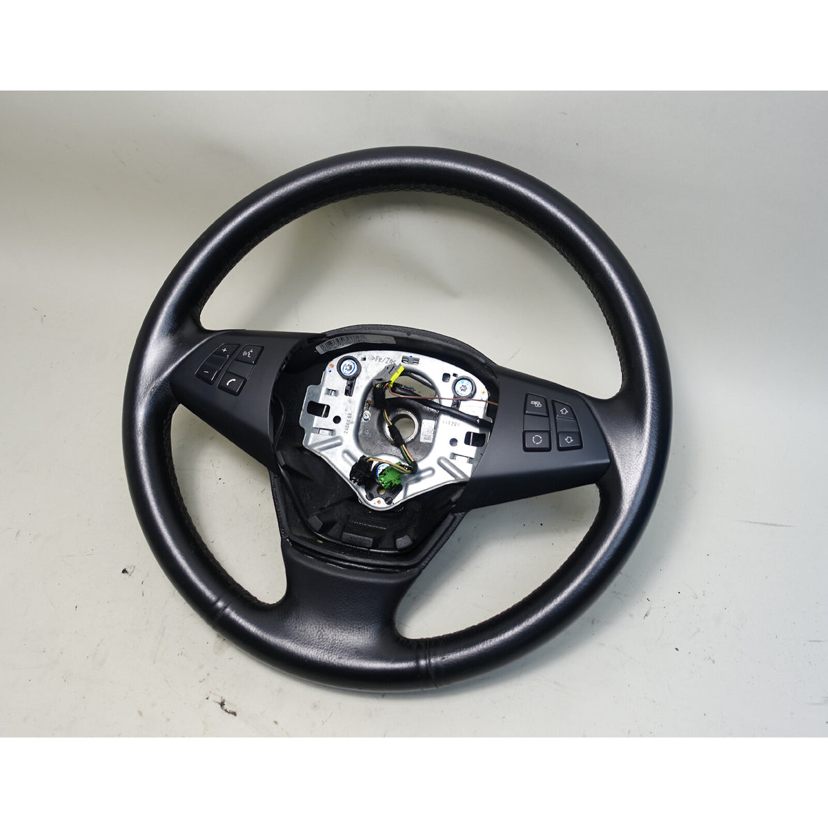 2010-2013 BMW E70 X5 SAV Factory Leather Steering Wheel w Multifunction Buttons