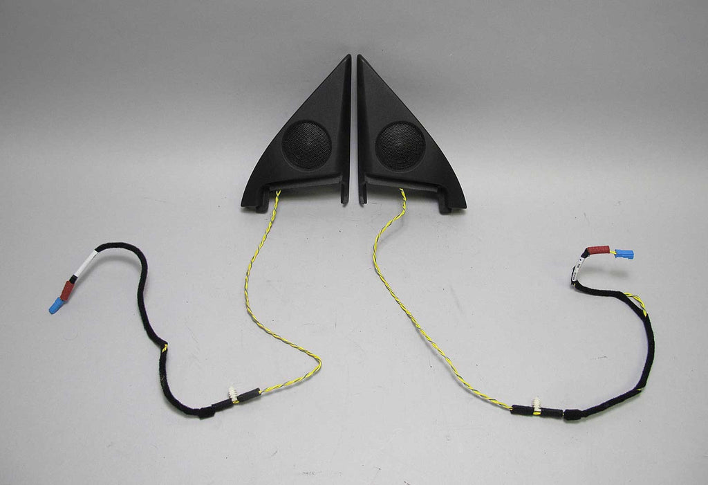BMW E63 E64 6-Series Factory Individual Audio Front Door Tweeter Speaker Pair OE