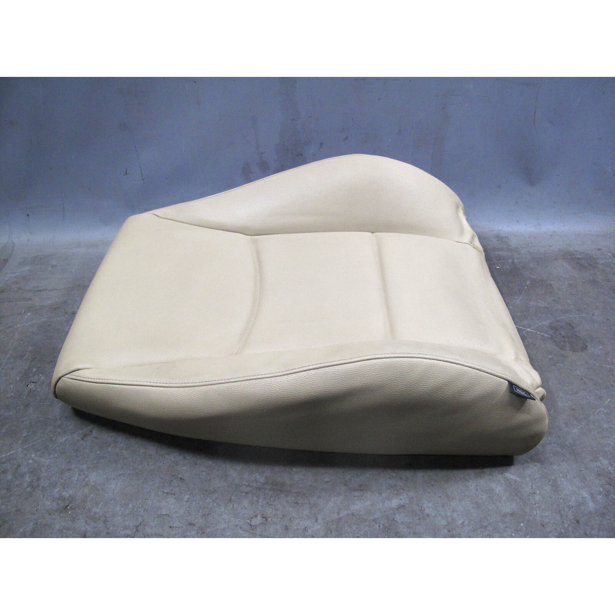 2006-2012 BMW E90 E91 3-Series Right Front Beige Vinyl Seat Backrest Cover OEM