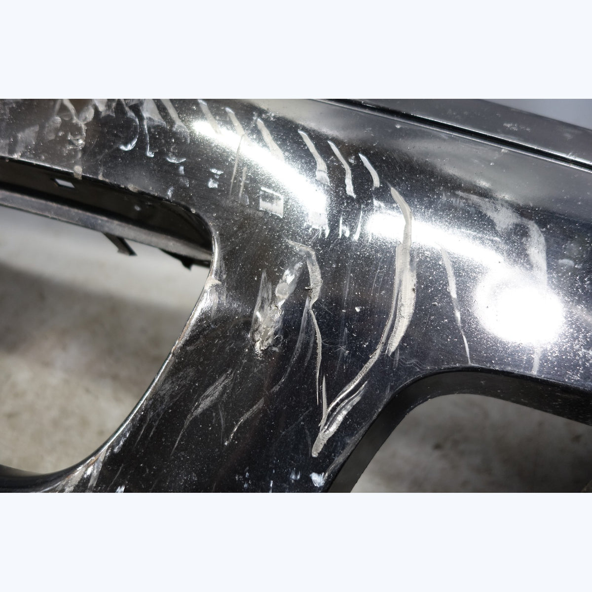 Damaged 00-06 BMW E46 3-Series 2door Factory Front ///M Tech 2 Bumper Black OEM