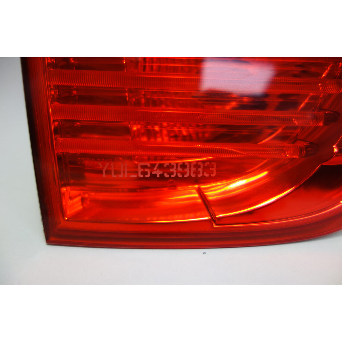 Damaged 2008-2012 BMW E71 X6 SAC Left Inner Tail Light Lamp in Trunk Lid OEM
