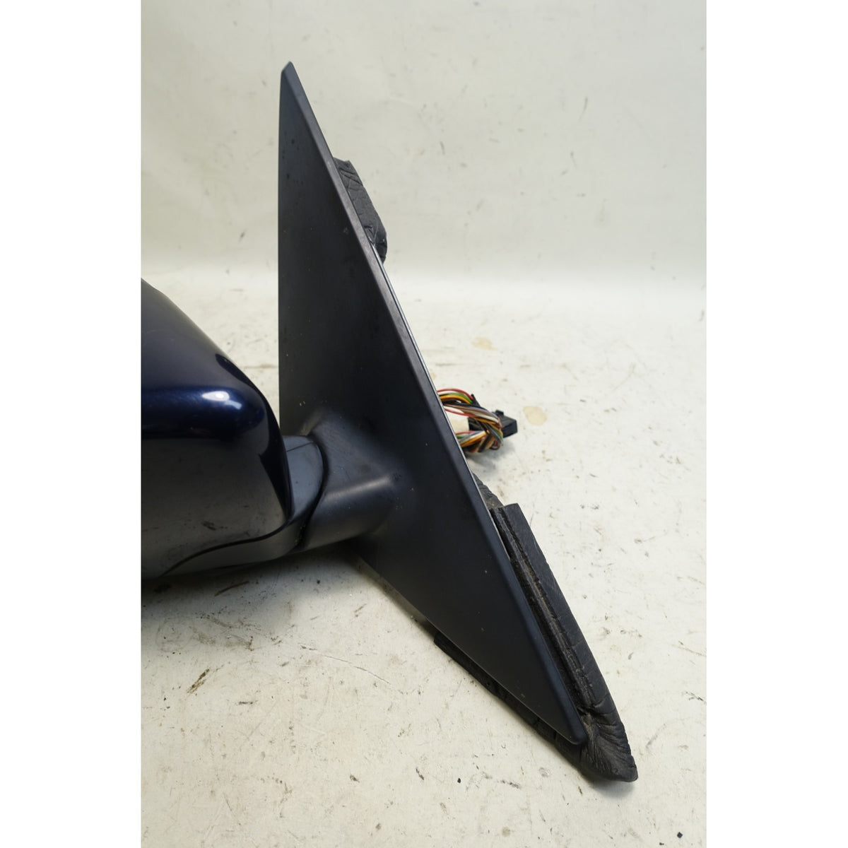 2000-2003 BMW E46 3-Series 4door Right Outside Side Mirror Orient Blue Memory OE