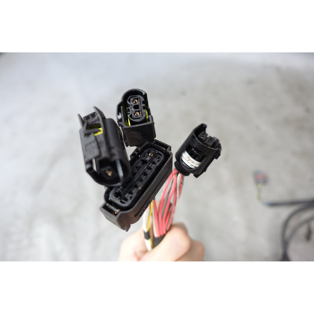 Damaged 2013 BMW F10 535i N55 Factory Wiring Harness for Manual Transmission OEM