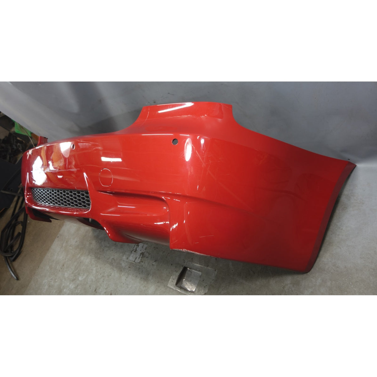 Damaged 08-13 BMW E92 E93 M3 2dr Rear Bumper Cover Panel Trim Melbourne Red OEM