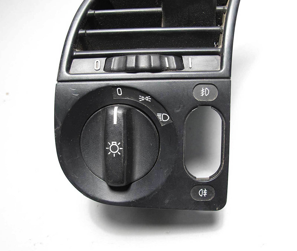 BMW E36 Headlight Fog Light Switch w Air Vent Panel 1992-1999 OEM