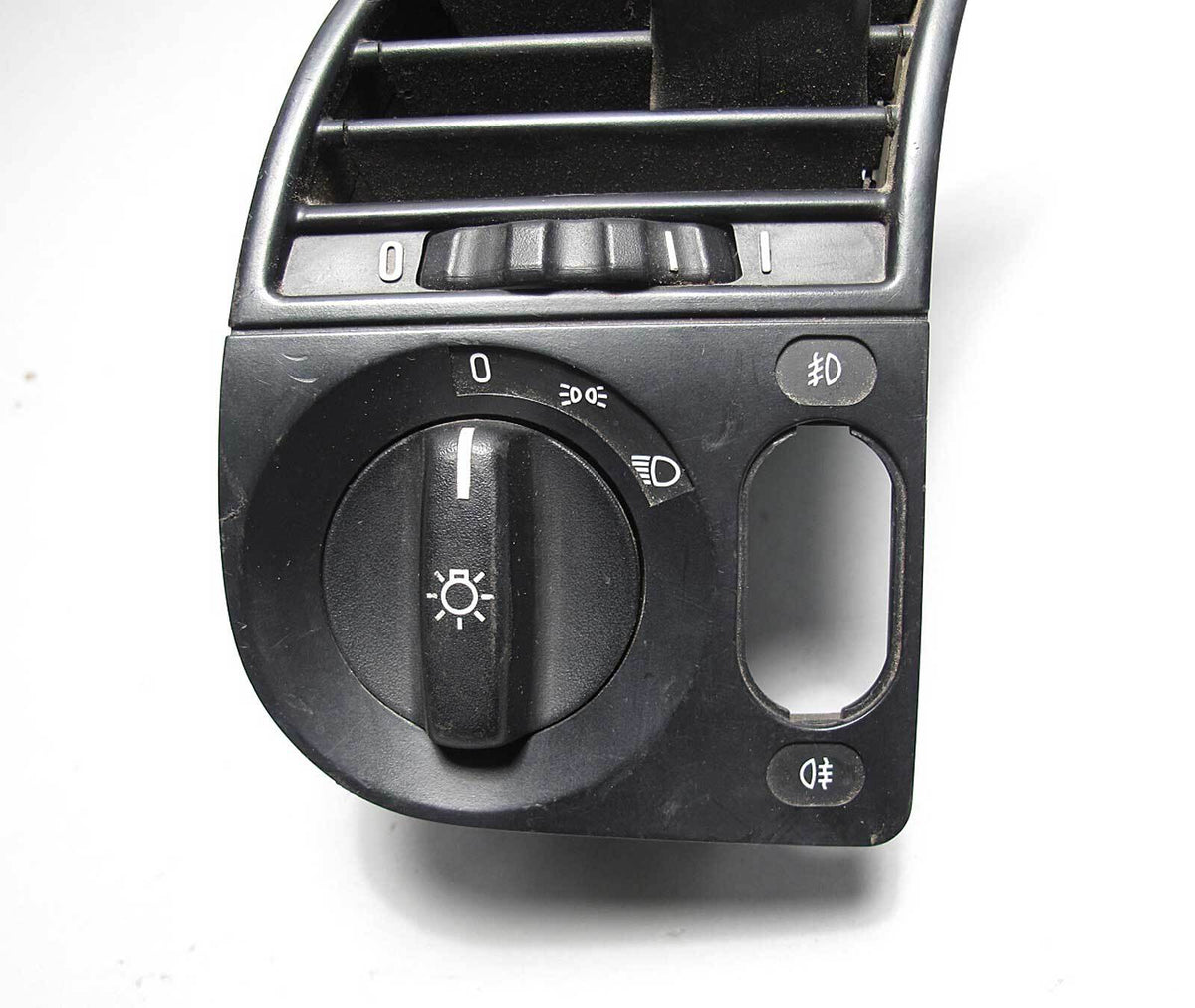 BMW E36 Headlight Fog Light Switch w Air Vent Panel 1992-1999 OEM
