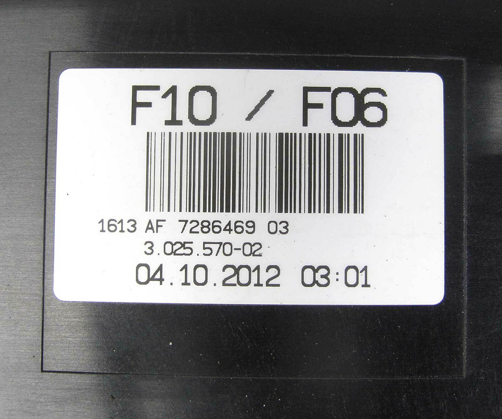 2012-2016 BMW F10 5-Seires F06 Factory Activated Charcoal Filter Canister EVAP