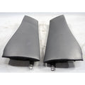 2004-2006 BMW E83 X3 SAV Rear Seat Bolster Lateral Trim Panel Pair Black Leather