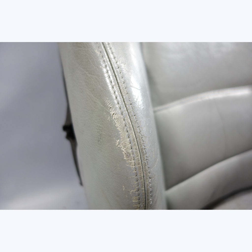 00-06 BMW E46 3-Series Vert Right Passenger Sport Seat Backrest Grey Leather OEM