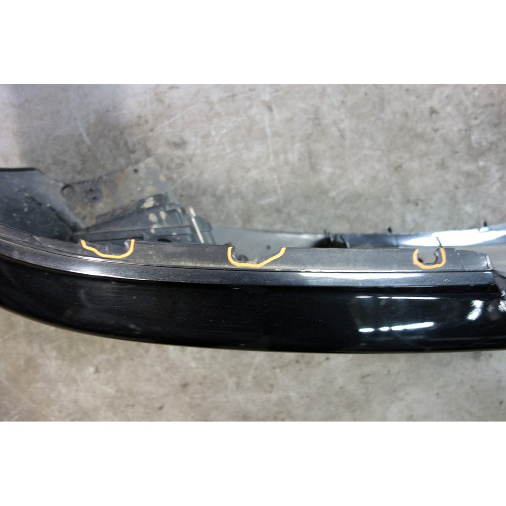 Damaged 97-02 BMW Z3 Roadster Coupe Front Bumper Cover Black Aftermarket