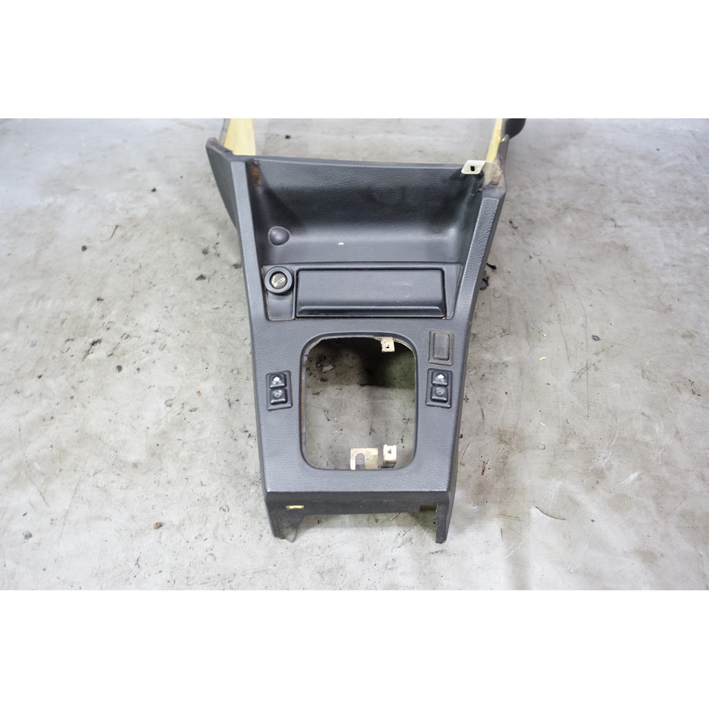 BMW E30 3-Series Coupe Front Storing Partition Console Electric Window Black OE