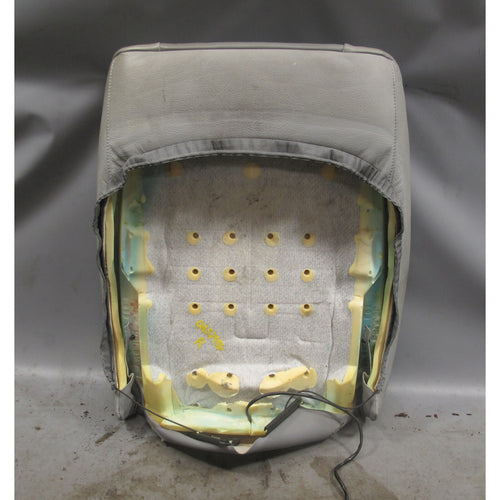 00-02 BMW E53 X5 Right Front Passenger Seat Backrest Cushion Grey Leather OEM