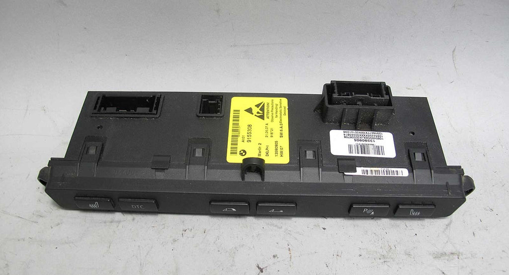 BMW E64 6-Series Convertible Early Front Center Console Switch Unit Heat PDC OEM