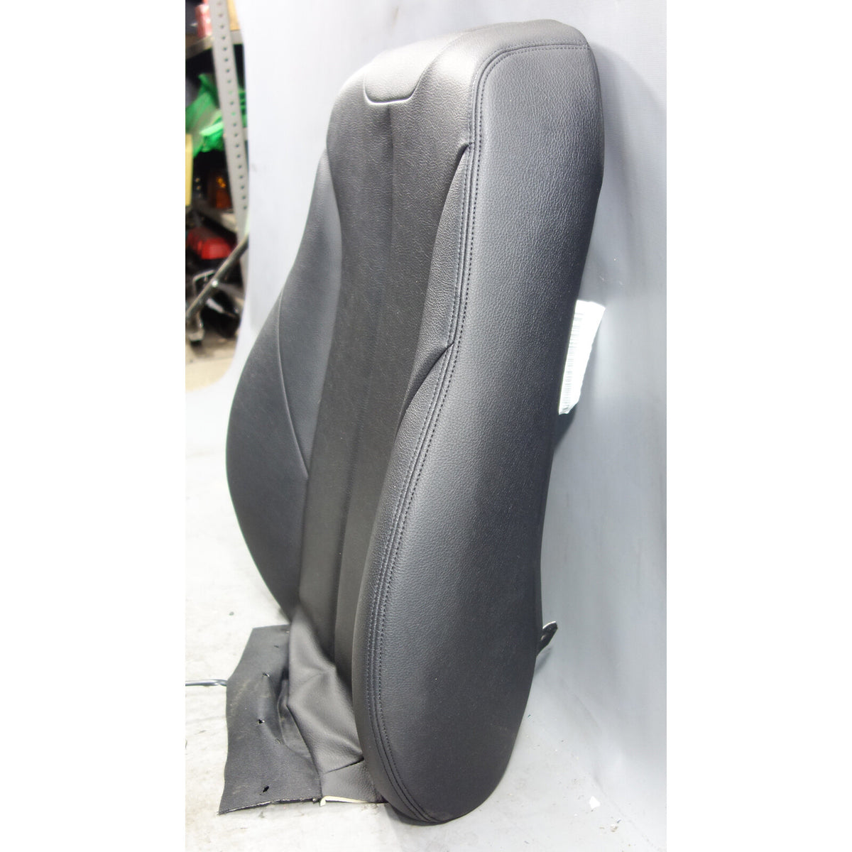 12-20 BMW F30 3-Series F36 Left Front Drivers Seat Backrest Heat Black Vinyl OE