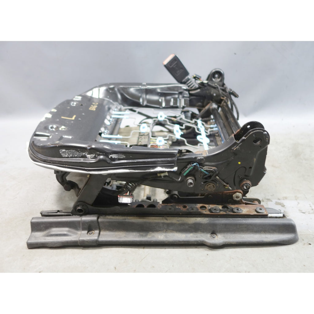 00-06 BMW E46 Convertible Left Front Basic Seat Rail Frame Base Electric OEM