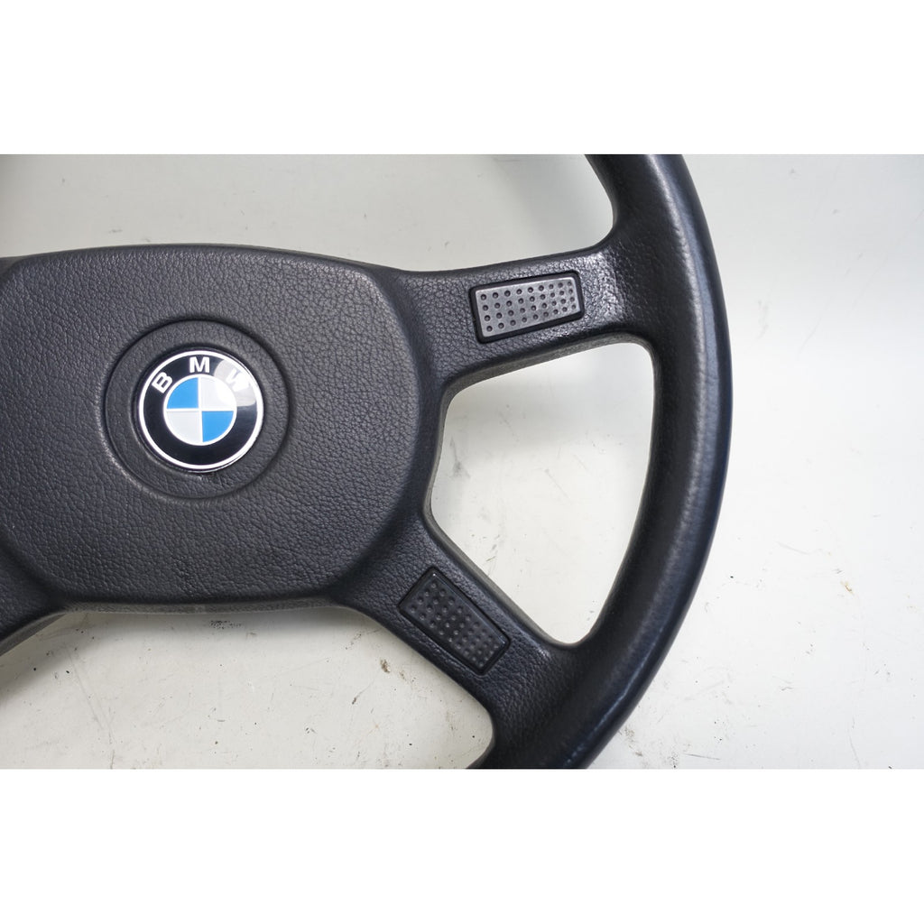 Damaged 1984-1993 BMW E30 3-Series Factory Vinyl 4-Spoke Steering Wheel OEM