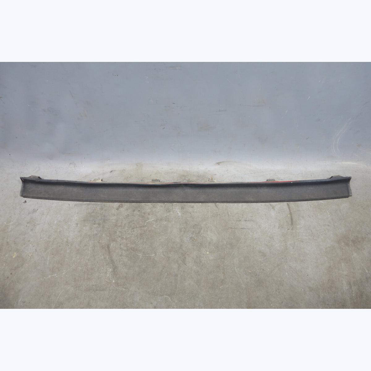86-89 BMW E30 3-Series Diving Board Rear Bumper Plastic Center Top Trim Molding