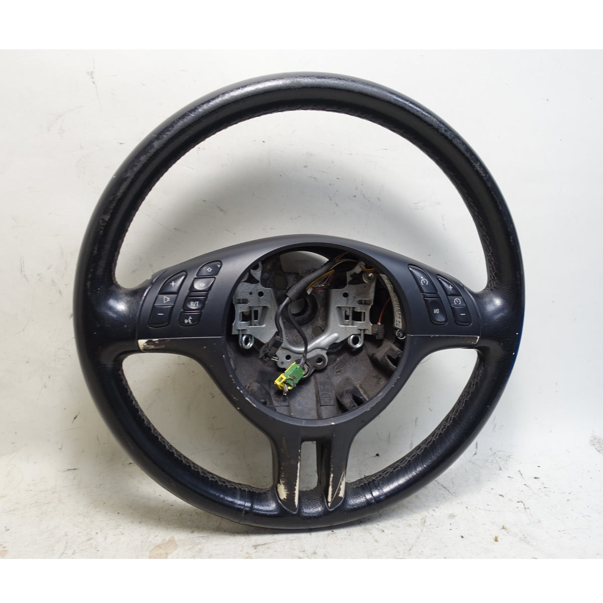 01-06 BMW E46 3-Series Sport Leather Steering Wheel Multifunction Factory OEM
