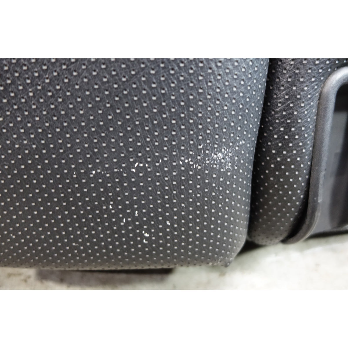 86-91 BMW E30 3-Series Sedan Coupe Rear Seat Backrest Cushion Black Vinyl OEM
