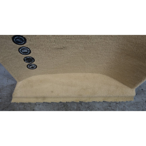 00-05 BMW E46 Touring Wagon Left Rear Trunk Side Trim Carpet Panel Beige OEM