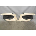 2006-2010 BMW E63 6-Series Coupe Rear Interior Trim Panels Cream Beige Leather