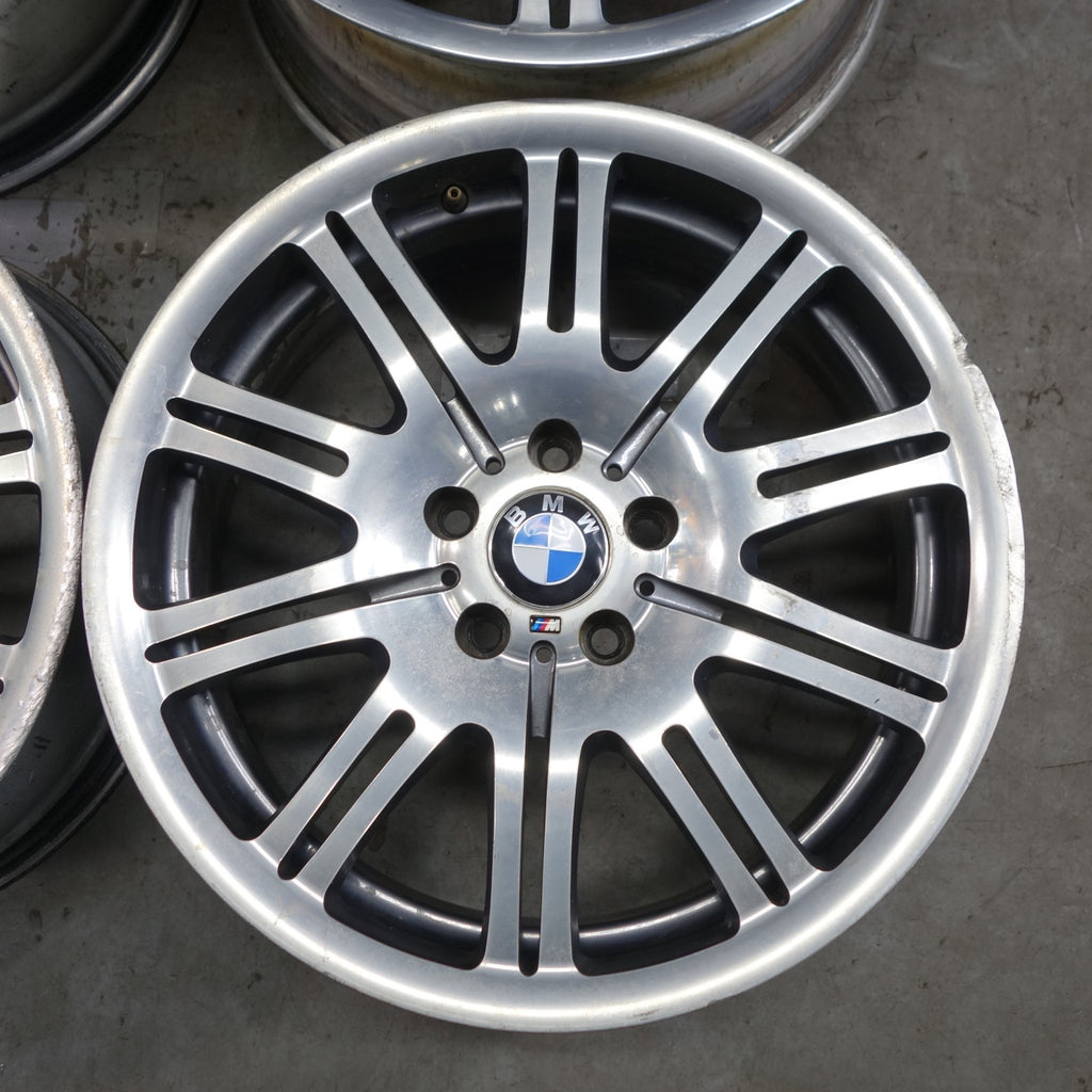01-06 BMW E46 M3 Factory 19" Staggered M Style 67 Wheels Rim Set of 4 OEM