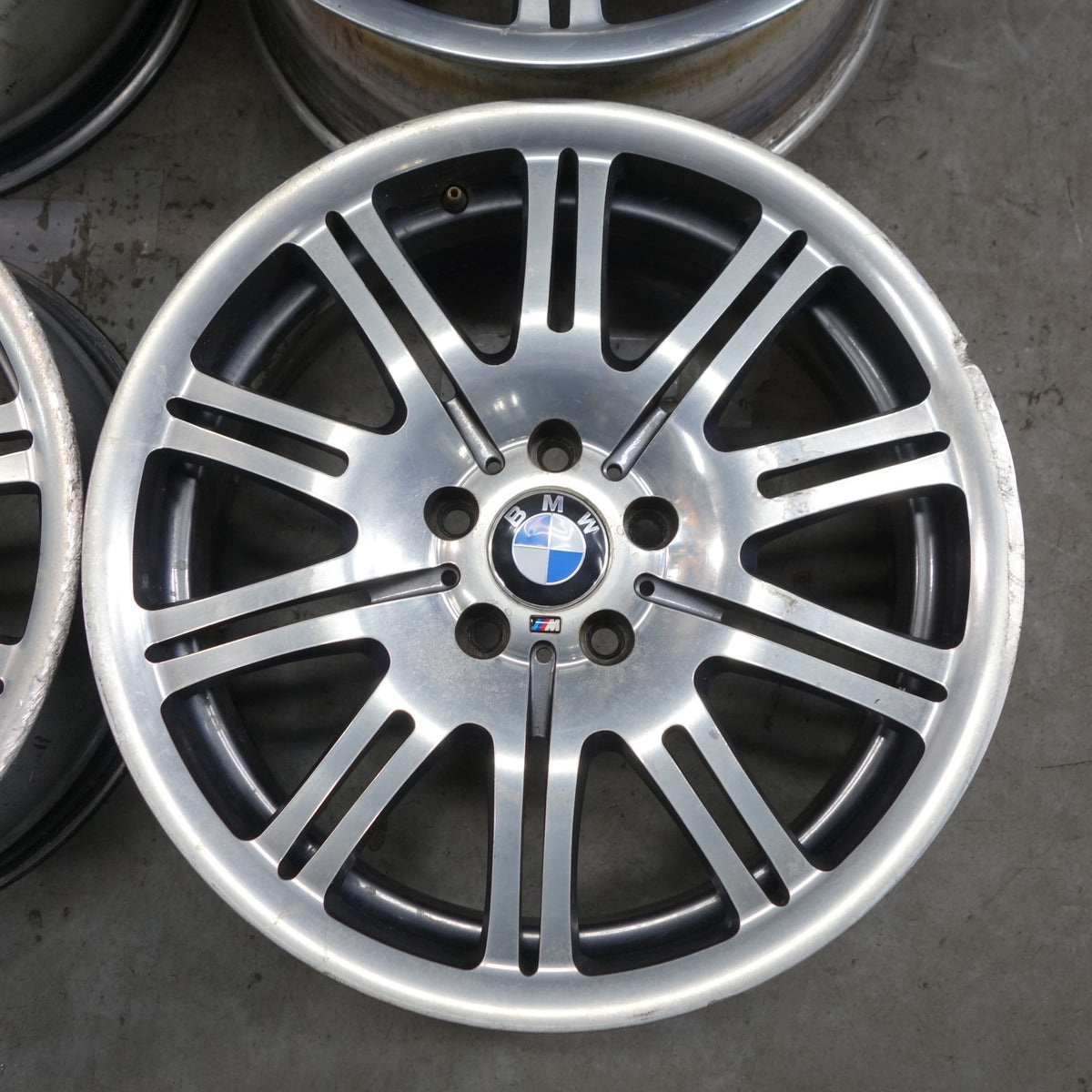 01-06 BMW E46 M3 Factory 19" Staggered M Style 67 Wheels Rim Set of 4 OEM