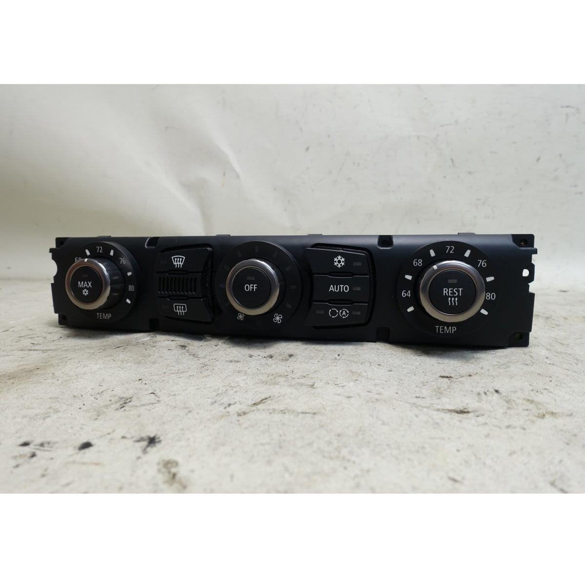 Damaged 2005 BMW E60 5-Series E63 Climate Automatic AC Control Unit OEM