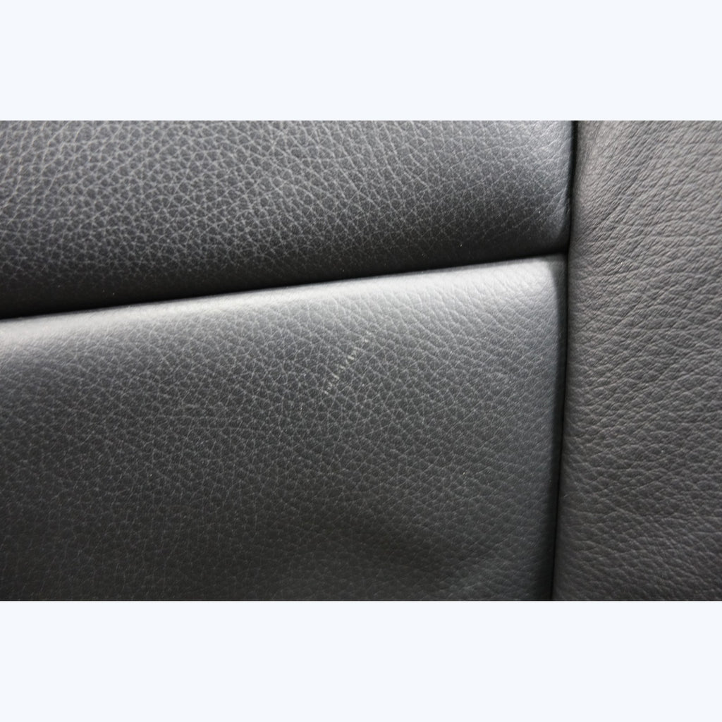 08-10 BMW E63 E64 M6 Coupe Convertible Rear Seat Bottom Bench Black Leather OEM
