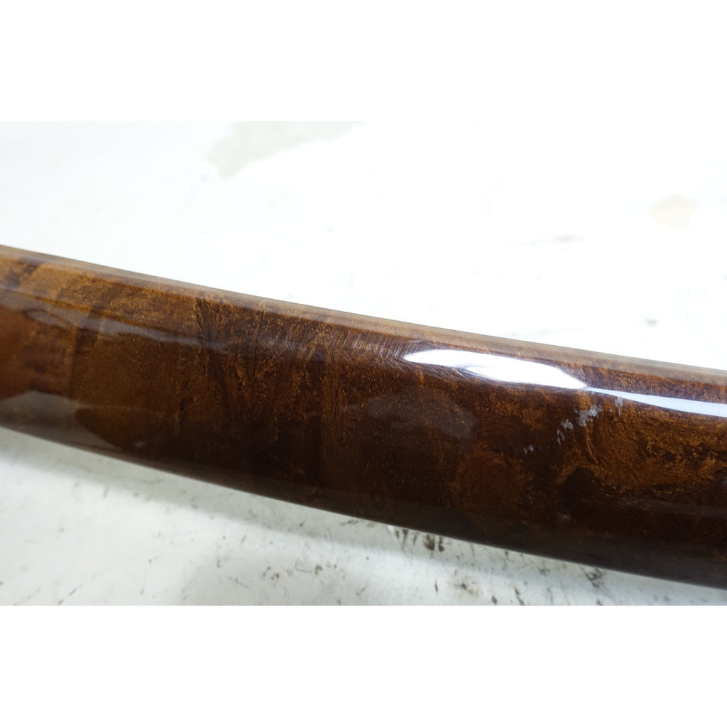 2007-2013 BMW E92 E93 3-Series 2dr Rear Lateral Wood Trim Strip Pair Walnut Root
