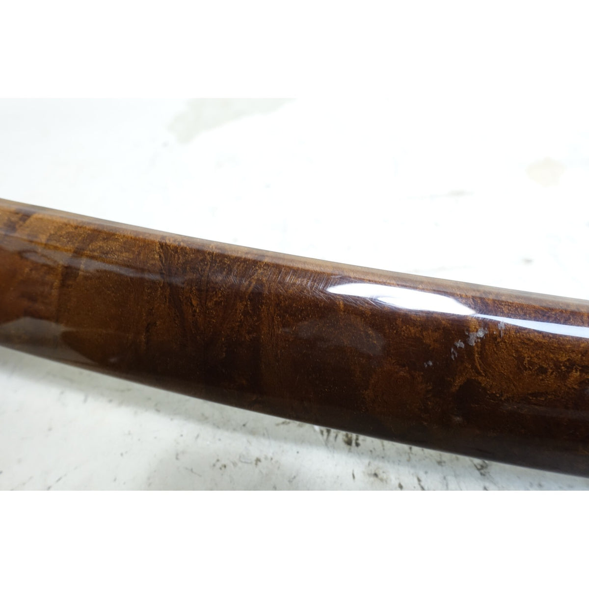 2007-2013 BMW E92 E93 3-Series 2dr Rear Lateral Wood Trim Strip Pair Walnut Root