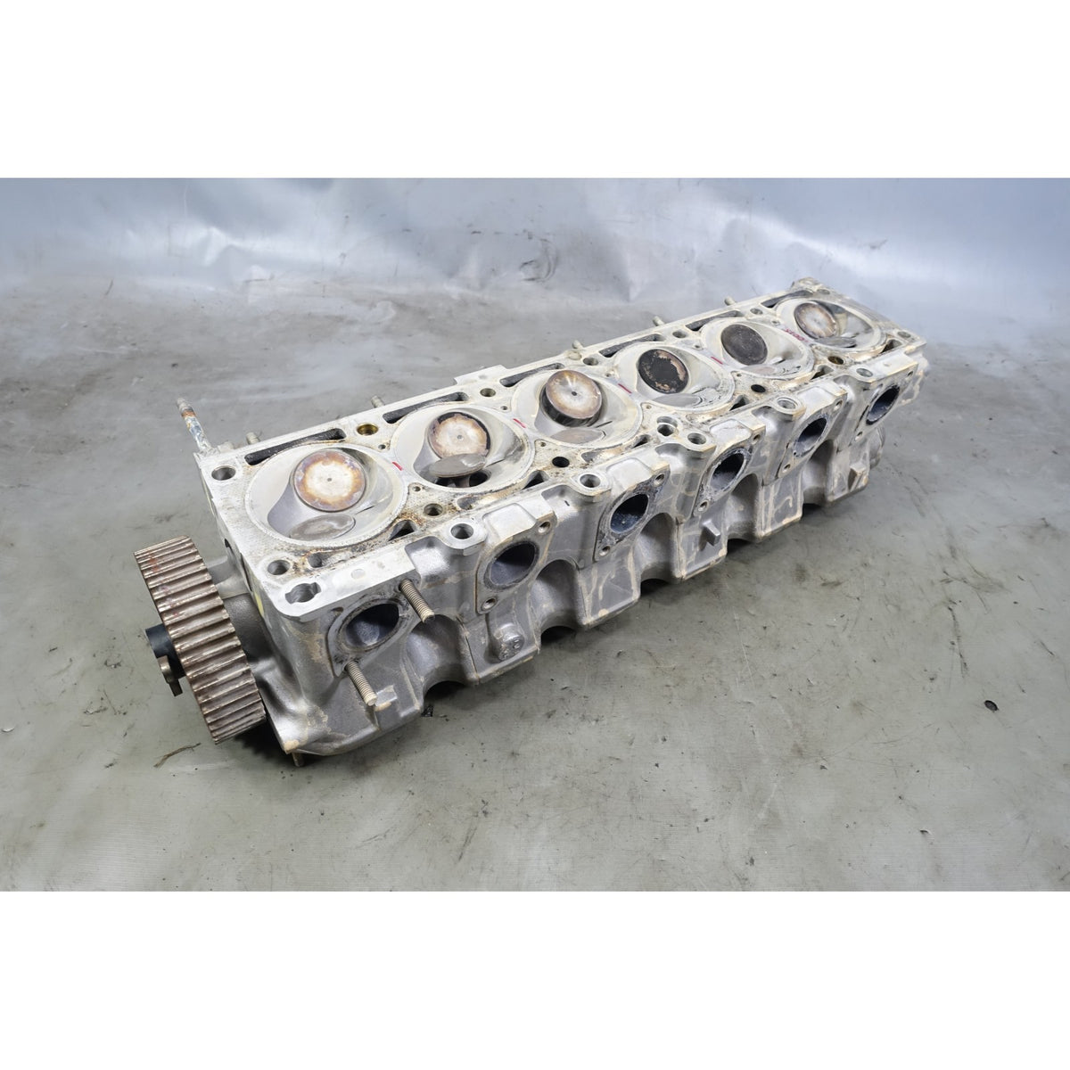 Damaged 87-91 BMW M20B25 Cylinder Head Cam Rockers Valves E30 E28 OEM 1407885