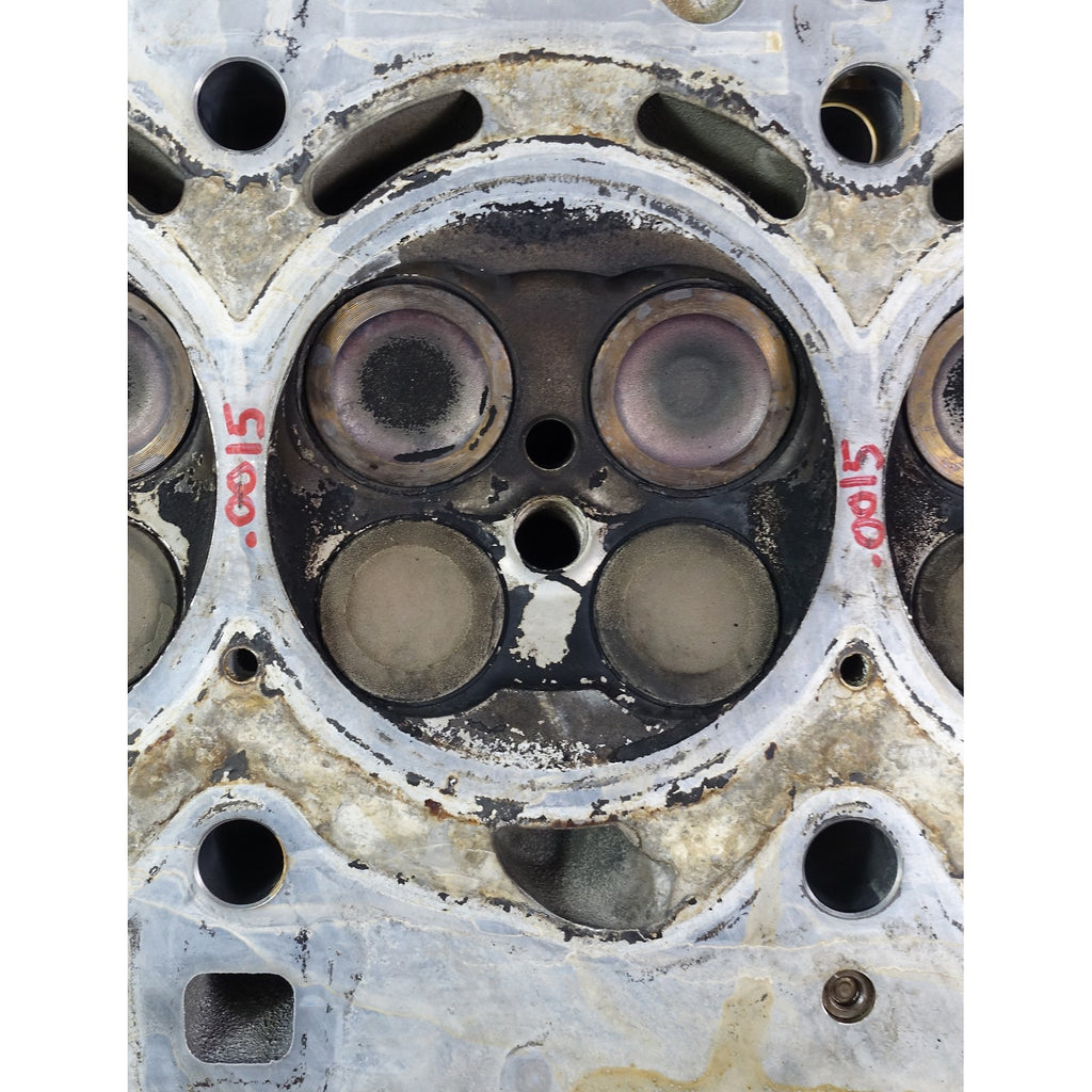 Damaged BMW N54 3.0 Twin Turbo Cylinder Head with Valves 335i 2007-2013 OEM
