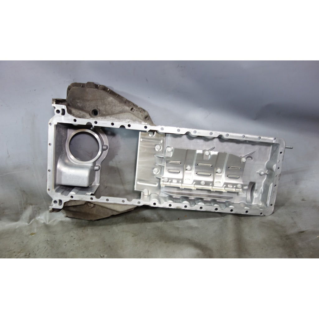 2003-2008 BMW E65 E66 760i N73 V12 Upper Oil Pan Sump Aluminum OEM