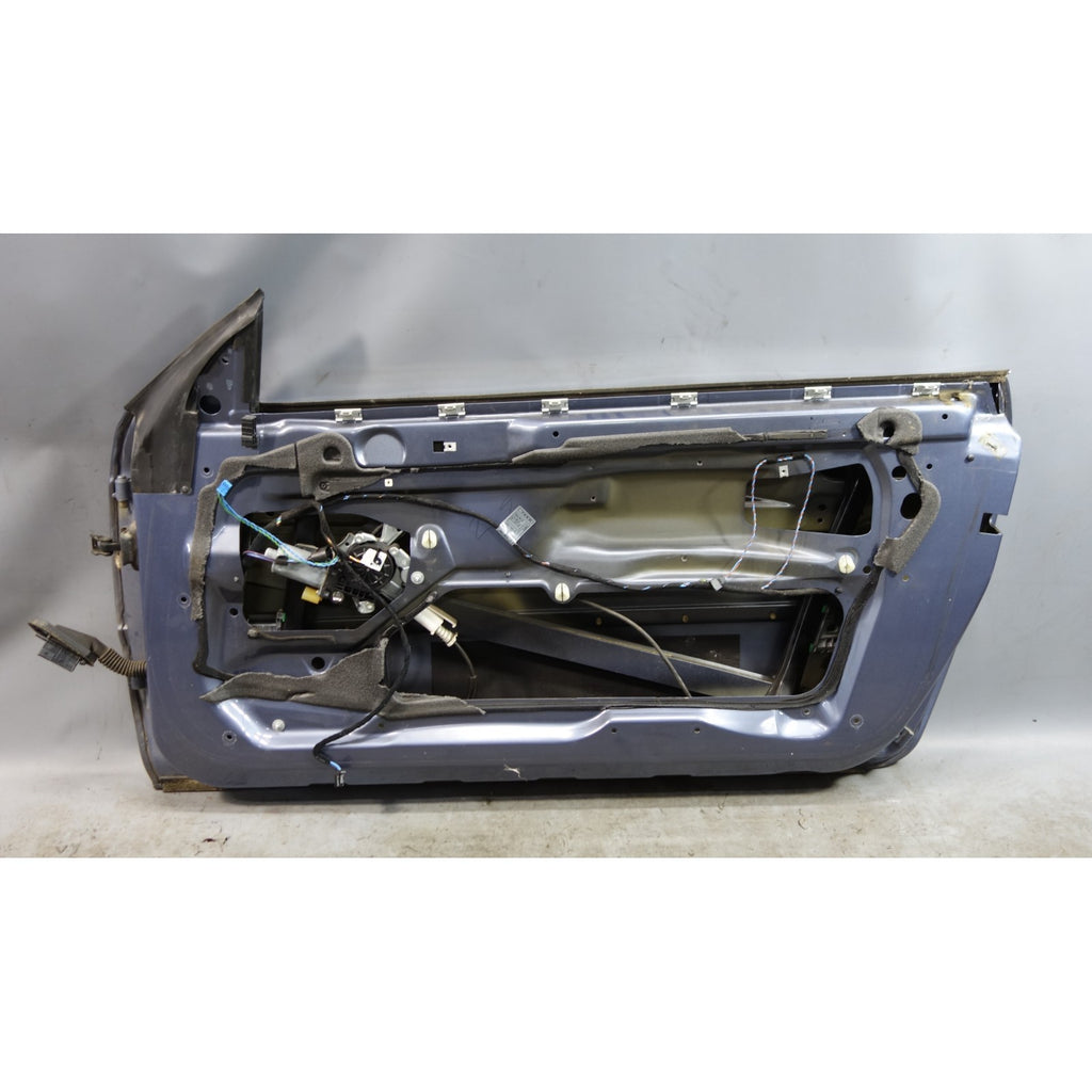 00-06 BMW E46 3-Series 2-door Right Passenger Outer Door Shell Steel Blue OEM