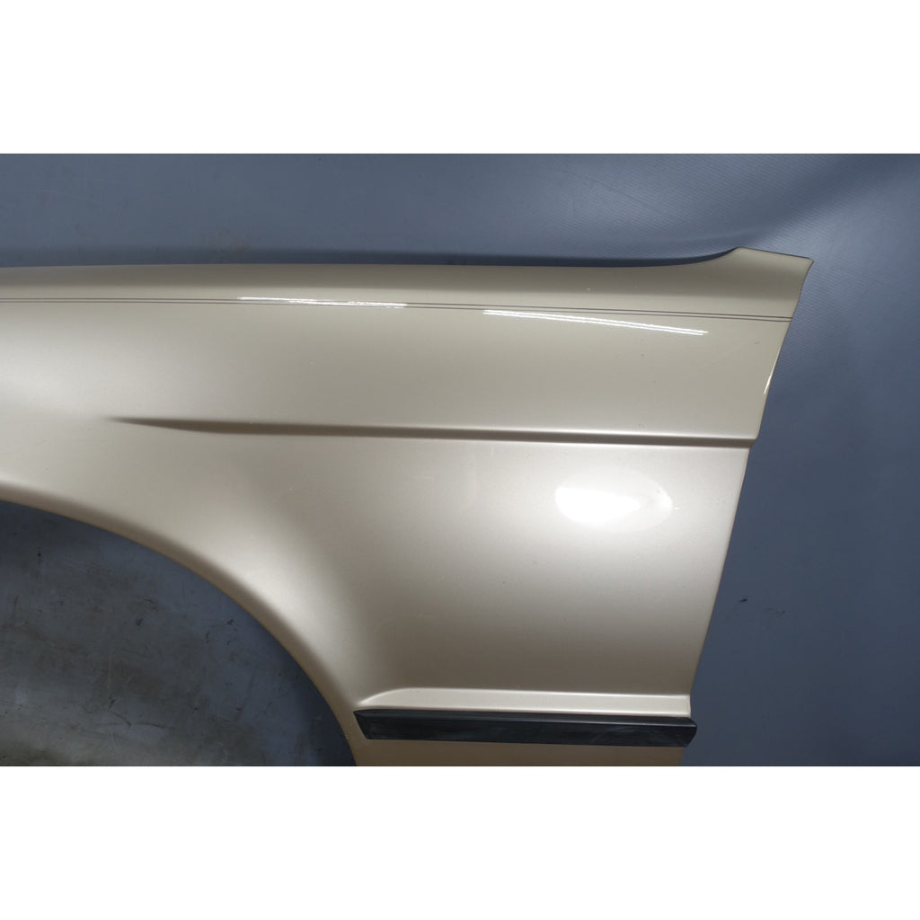 Damaged BMW E34 Left Front Fender Quarter Panel Kashmir Beige 301 OEM 1989-1995