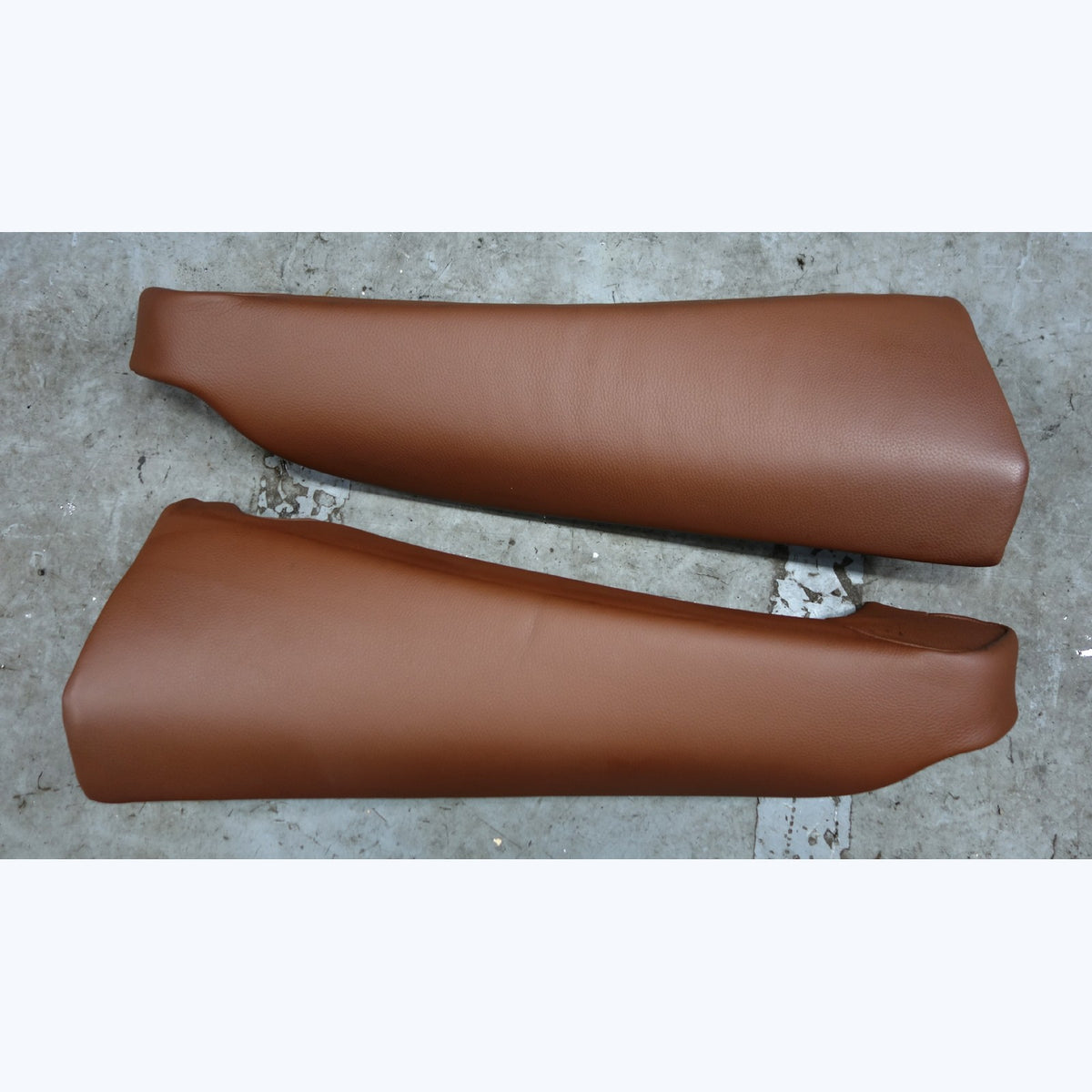 2014-2019 BMW F15 X5 F16 X6 Rear Seat Side Bolster Pair Terra Brown Leather OEM