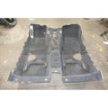 07-13 BMW E93 3-Series Convertible Factory Floor Covering Carpet Set Black OEM