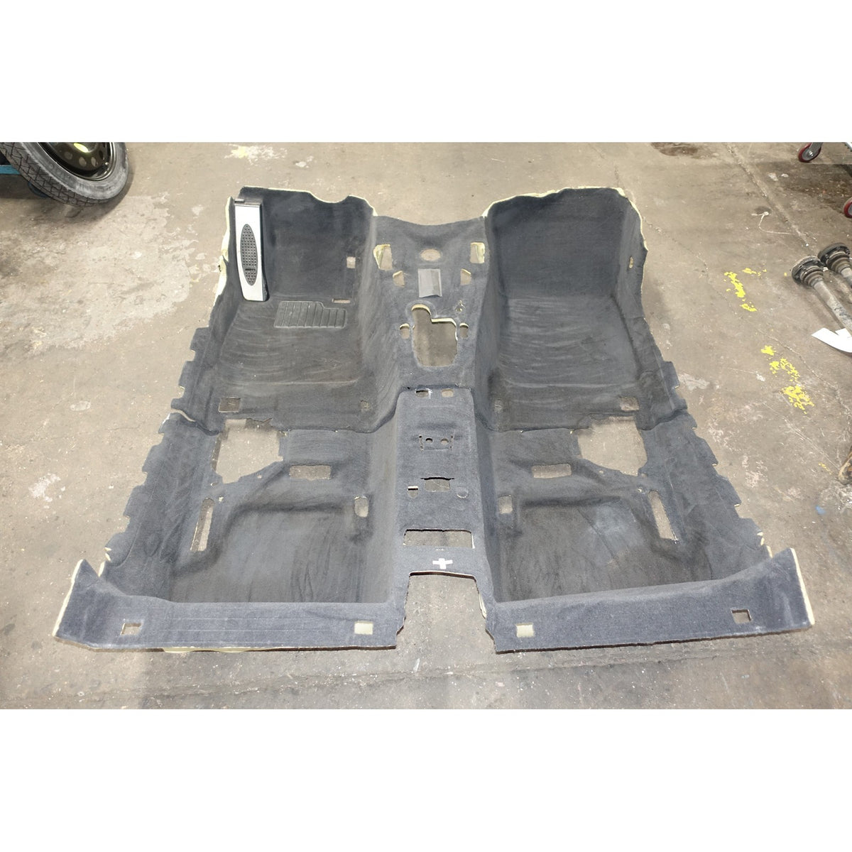 07-13 BMW E93 3-Series Convertible Factory Floor Covering Carpet Set Black OEM