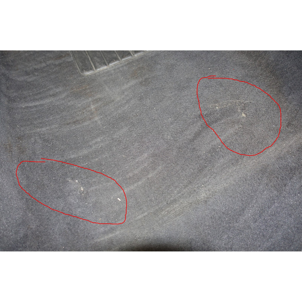 07-13 BMW E93 3-Series Convertible Factory Floor Covering Carpet Set Black OEM