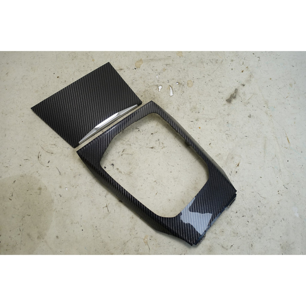 BMW G8x M3 M4 G20 G42 Carbon Fiber Front Console Trim Finishers 2019-2025 OEM