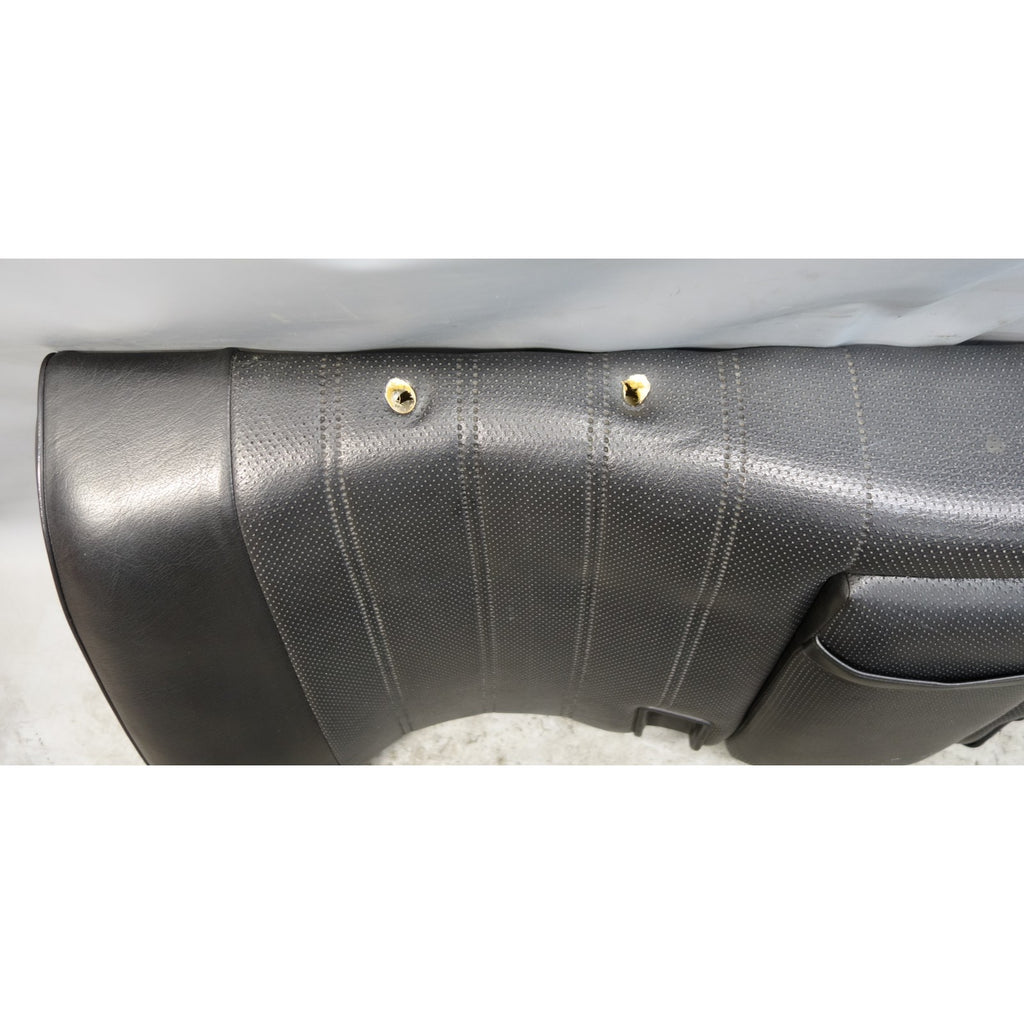 86-91 BMW E30 3-Series Sedan Coupe Rear Seat Backrest Cushion Black Vinyl OEM