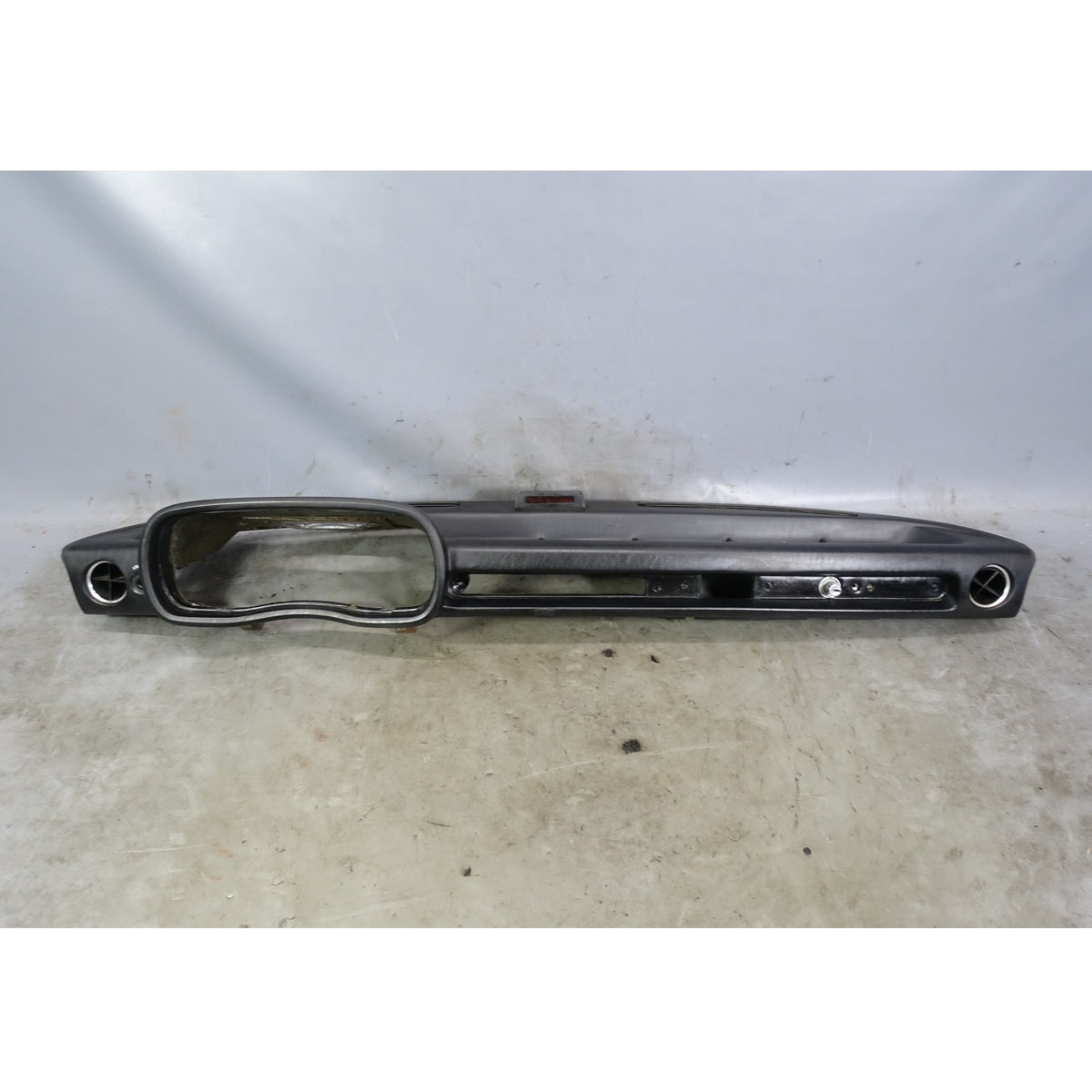 Damaged BMW E3 Bavaria Sedan Dashboard Trim Panel Black Auto 1972-1976 OEM