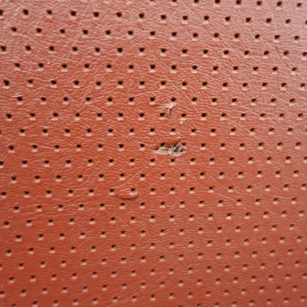 83-84 BMW E28 5-Series Rear Interior Door Card Panel Pair Cherry Red Leather OEM