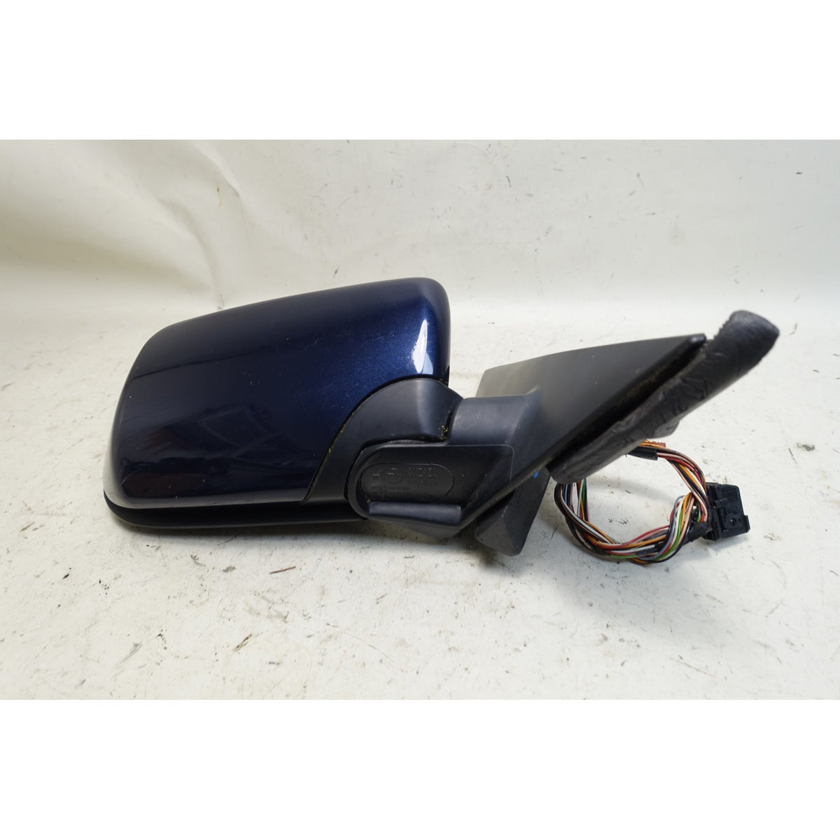 2000-2003 BMW E46 3-Series 4door Right Outside Side Mirror Orient Blue Memory OE
